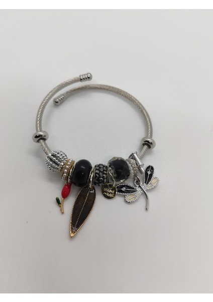 Charm Çelik Bileklik Silver Yusufcuk