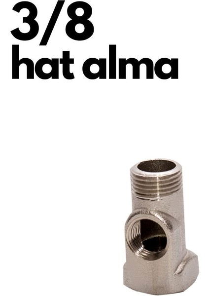 Su Arıtma Yedek Parça Su Arıtma Cihazı 3/8” Hat Alma Te Bağlantı Aparatı fiyatları