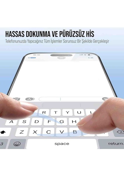 iPhone 17 Pro Uyumlu Ekran Koruyucu Şeffaf Kolay Uygulamalı Premium Güçlendirilmiş fiyatları