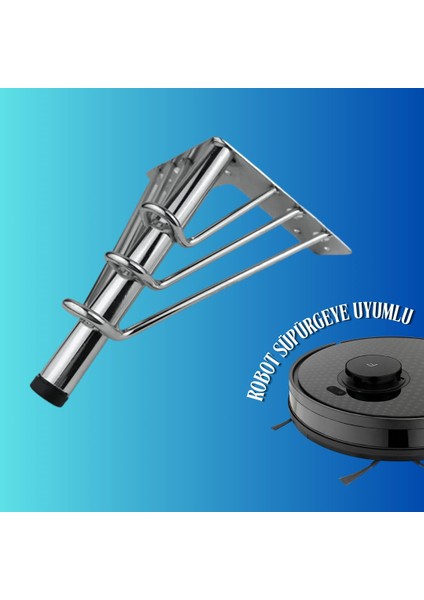 20 cm Metal 3 Telli Koltuk Ayağı Mobilya Ayağı Ünite Ayağı Konsol Ayağı Puf Berjer Ayağı (4 Adet) fiyatları