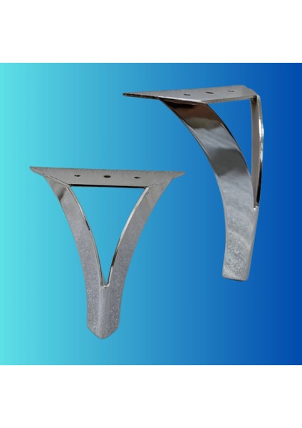 14 cm Metal Damla Koltuk Ayağı Mobilya Ayağı Ünite Ayağı Konsol Ayağı Puf Berjer Ayağı ( 4 Adet ) fiyatları