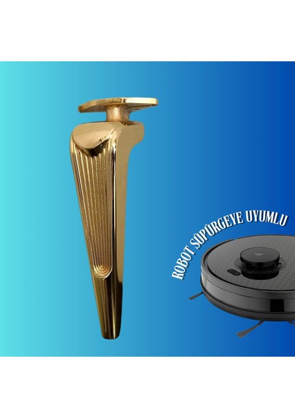 16 cm Metal Klas Koltuk Ayağı Mobilya Ayağı Ünite Ayağı Konsol Ayağı Puf Berjer Ayağı (4 Adet) fiyatları