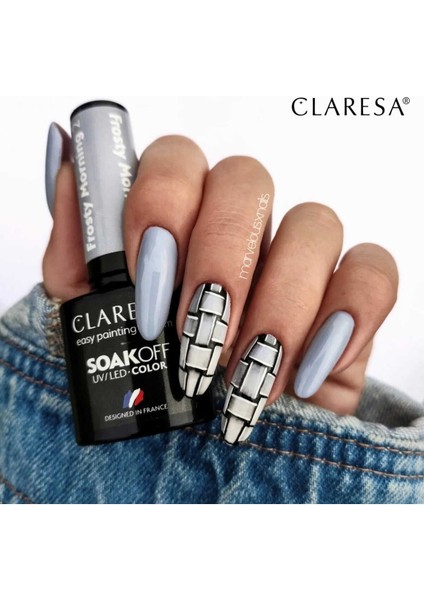 Kalıcı Oje Frosty Morning 02 Pastel Gri Mavi 5gr modelleri