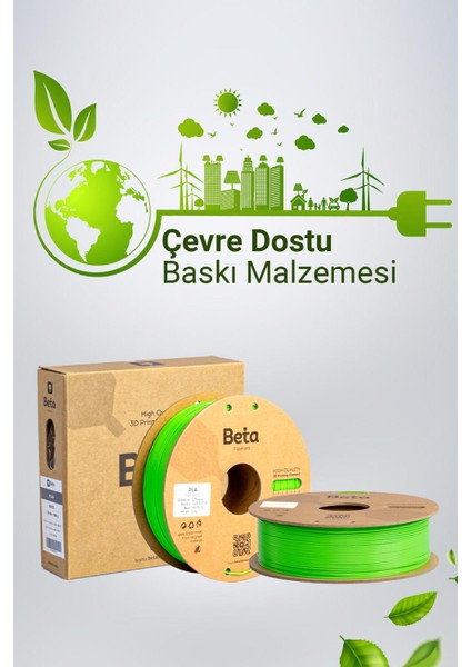 Pla+ Filament Cyber Green fiyatları