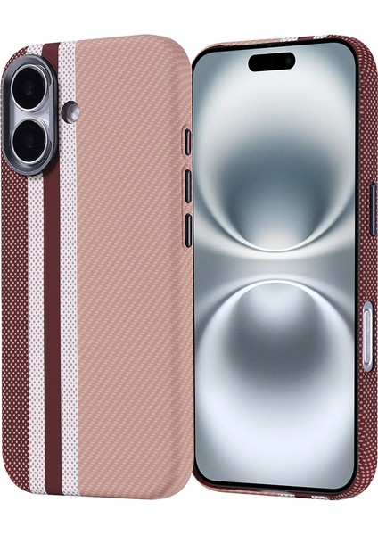 Apple iPhone 16 Kılıf M-Safe Şarj Özellikli Karbon Fiber Görünümlü Nekst Kapak fiyatları