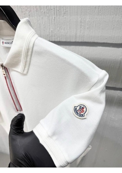 Premium Polo Yaka Fermuarlı Erkek Tişört