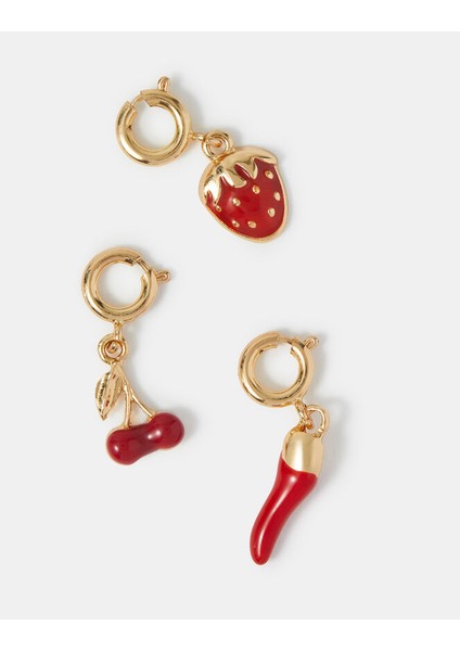 Meyveli Charm Set x 3