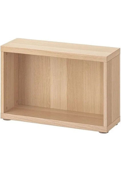 Besta Iskelet Ağartılmış Meşe Görünüm 60 x 20 x 38 Cm