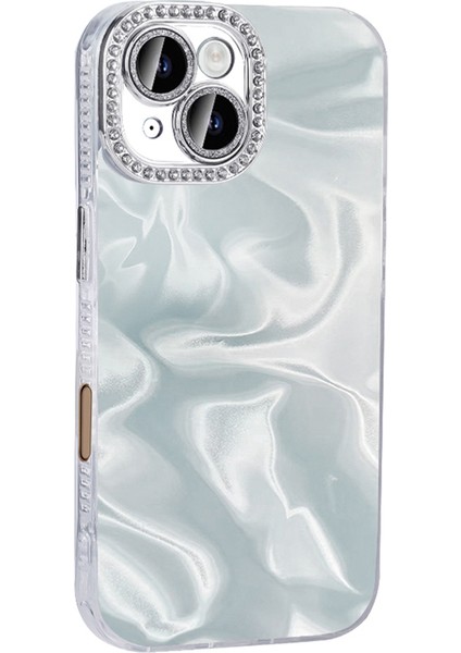 Apple iPhone 16 Kılıf Airbagli Parlak Taş Detay Tasarımlı Esila Kapak modelleri