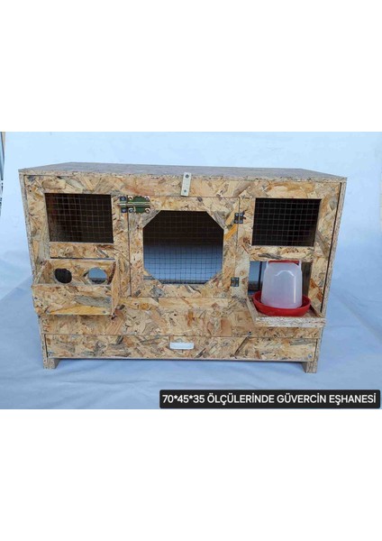Güvercin Eşhanesi (Ekonomik MODEL) 70X45X35 Boyutlarında Güvercin Kafesi, Kuş Kafesi modelleri