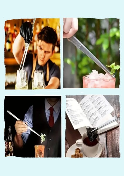 Paslanmaz Çelik Cımbız Maşa 27 cm – Masterchef Tarzı | Izgara, Et, Mutfak Maşası fırsatları