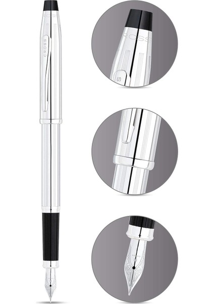 - WizDesign 3509MS Century Iı Dolmakalem Parlak Krom (M) ( Kişiye Özel Seçeneği - Hediyelik ) modelleri