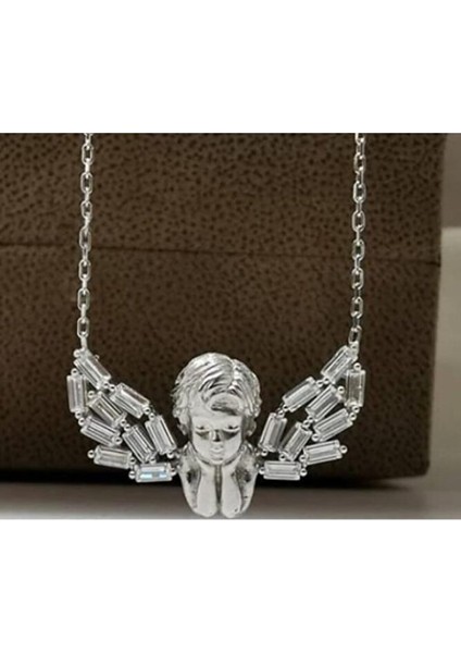 Kadın 925 Ayar Bebek Baget Kolye