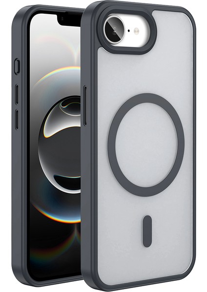 Apple iPhone 16E Kılıf M-Safe Şarj Özellikli Mat Arka Yüzey Sio Kapak fiyatları
