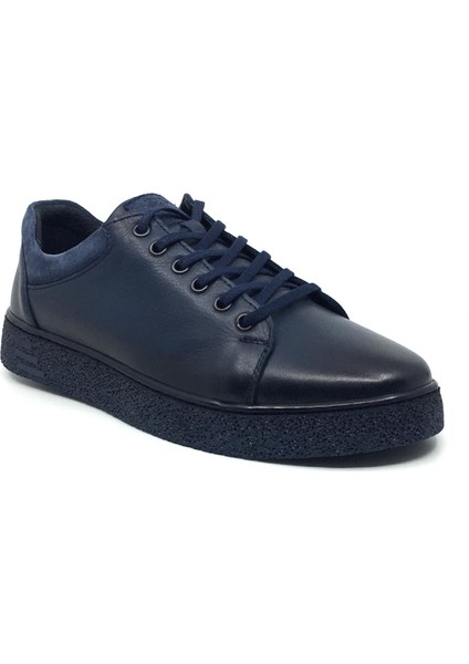 %100 Deri Ortopedik Erkek Kışlık Rahat Günlük Sneaker Ayakkabı 40-44