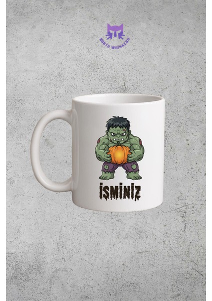 Hulk Halloween Edition Kişiselleştirilebilir Kupa Bardak