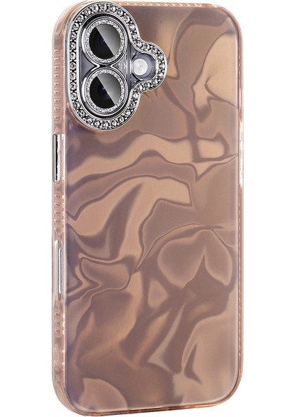 Apple iPhone 16 Plus Kılıf Airbagli Parlak Taş Detay Tasarımlı Esila Kapak indirimleri