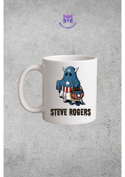 Captain America Halloween Edition Kişiselleştirilebilir Kupa Bardak fiyatları