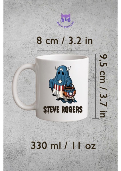 Captain America Halloween Edition Kişiselleştirilebilir Kupa Bardak fırsatları