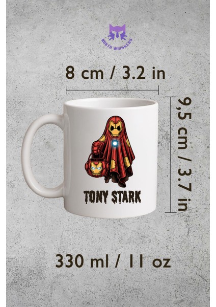 Iron Man Halloween Edition Baskılı Kupa Bardak fırsatları