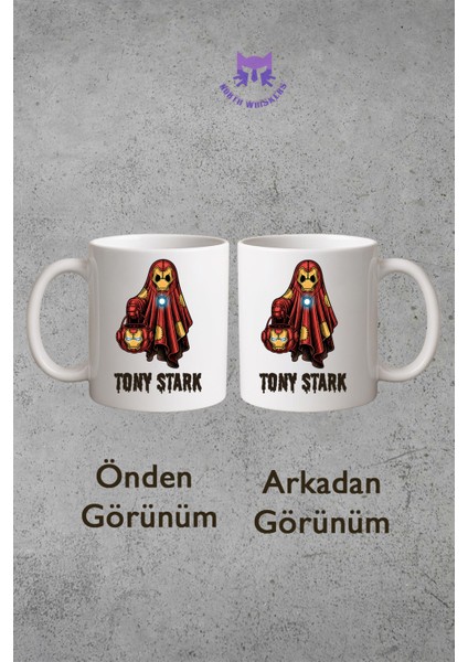 Iron Man Halloween Edition Baskılı Kupa Bardak indirimleri