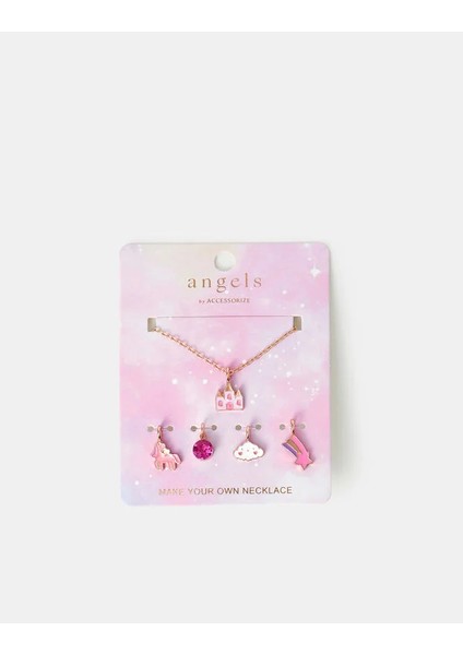 Angel Charm Setli Kolye modelleri