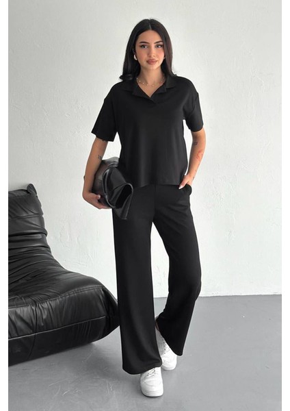 Kadın Kısa Kollu Takım – Minimal & Güçlü Stil