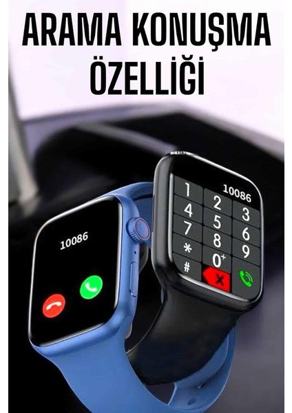 Akıllı Saat Amoled Ekran Yeni Nesil Bluetooth Bağlantılı modelleri