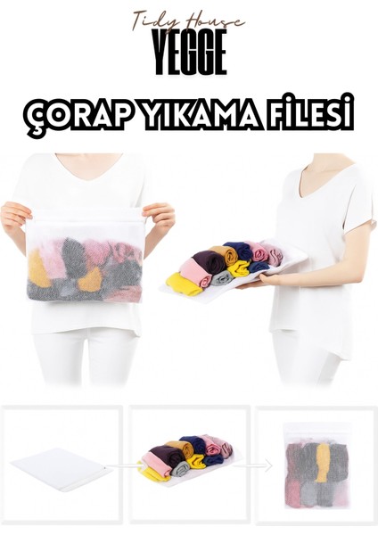 Çorap Yıkama Filesi