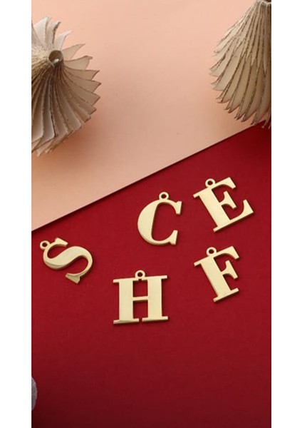 Taşsız Harfini Seç Kolye Ucu 925 Ayar