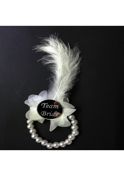 Incili Nedime Bilekliği Gümüş Pleksili Beyaz Otrişli 7'li Set fırsatları