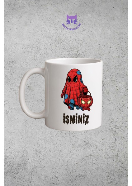Spider Man Halloween Edition Kişiselleştirilebilir Kupa Bardak