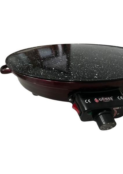 Lüks Termostatlı 50 cm Katmer Sacı, Gözleme Tavası - Emaye Gövde, Ayarlanabilir Sıcaklık, Enerji Tasarrufu fiyatları