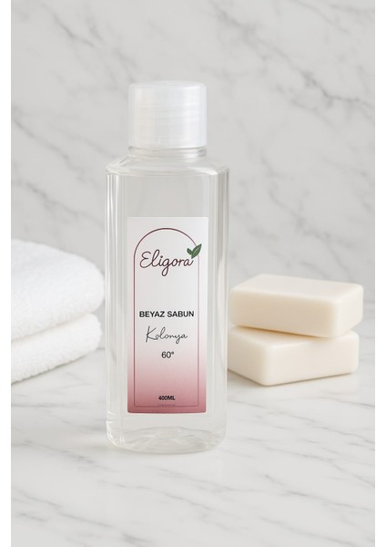 Doğal Beyaz Sabun Kolonyası