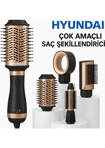 5’i 1 Arada Saç Şekillendirici Profesyonel Hızlı Kurutma ve Şekillendirme Için 1000W fırsatları