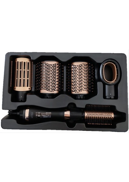 5’i 1 Arada Saç Şekillendirici Profesyonel Hızlı Kurutma ve Şekillendirme Için 1000W