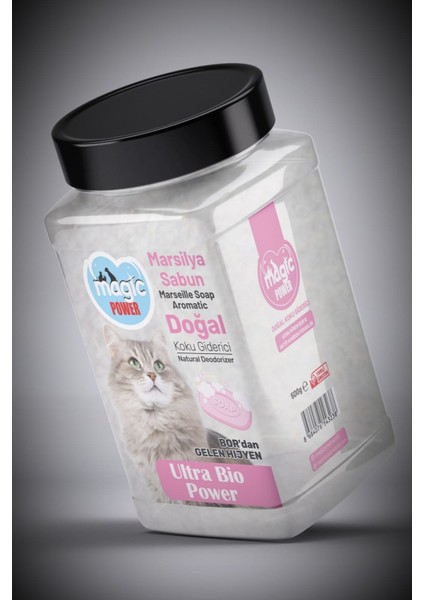 Magic Power Kedi Kumu Koku Giderici Marsilya Sabun Kokulu 500gr fiyatları