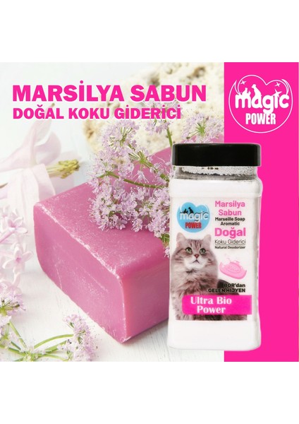Magic Power Kedi Kumu Koku Giderici Marsilya Sabun Kokulu 500gr modelleri