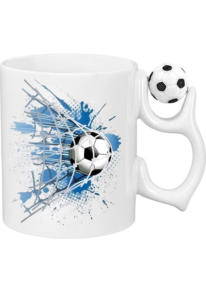 Futbol Toplu Porselen Beyaz Kupa Bardak fiyatları
