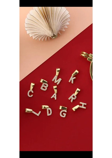 Harfini Seç Kolye Ucu 925 Ayar