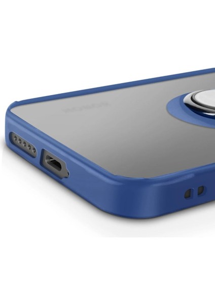 Honor 400 Kılıf Montreal Yüzüklü Standlı Arkası Buğulu + Ekran Koruyucu modelleri