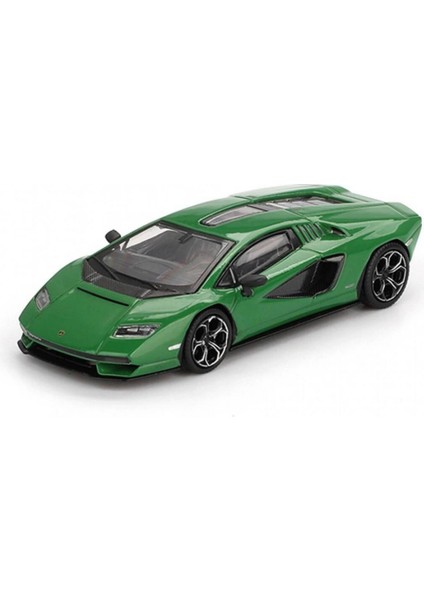 Mini Gt 1/64 Lamborghini Countach Lpı 800-4 Verde Medio - Blister Paket