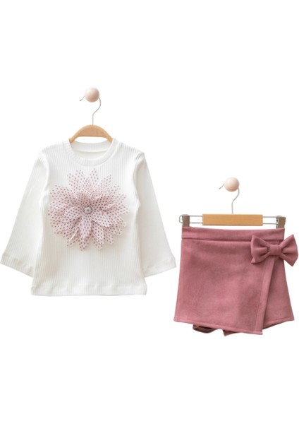 Şort Etekli Çiçekli Takım fiyatları