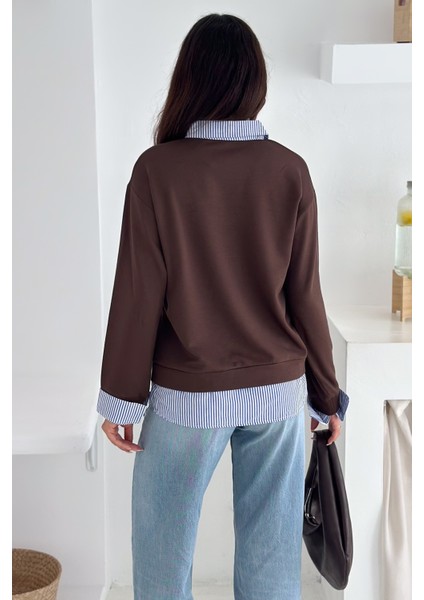 Kadın Nakış Peluş Ayıcık Figürlü Sweatshirt – Eğlenceli & Şehirli Stil fiyatları