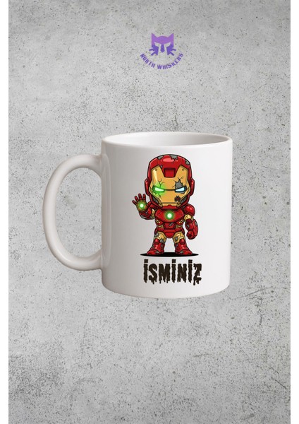Iron Man Zombie Edition Kişiselleştirilebilir Kupa Bardak