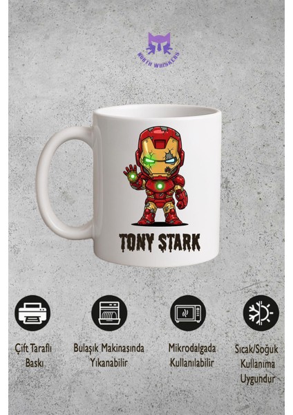 Iron Man Zombie Edition Kişiselleştirilebilir Kupa Bardak modelleri