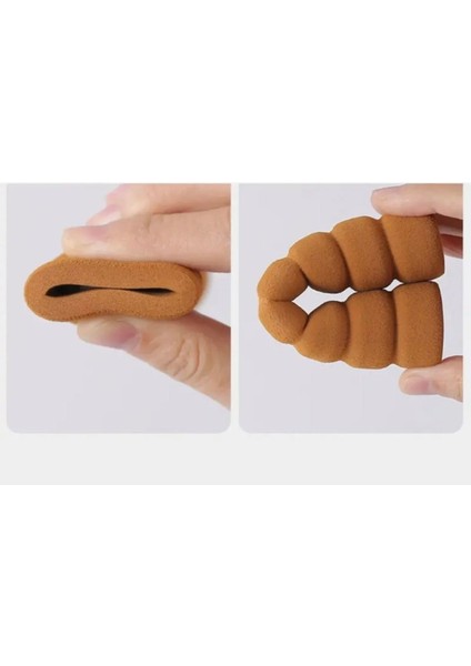 Kahverengi Kapı Kolu Stoperi Kesilebilir Yumuşak Materyal Kapı Kolu Koruyucusu modelleri