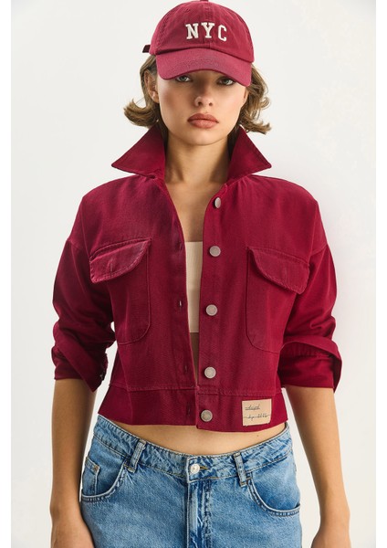 Kadın Çift Cepli Gabardin Ceket fiyatları