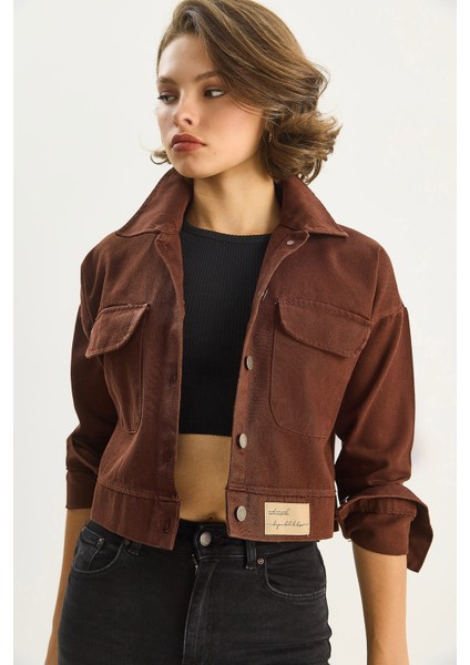 Kadın Çift Cepli Gabardin Ceket fırsatları