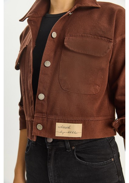 Kadın Çift Cepli Gabardin Ceket indirimleri